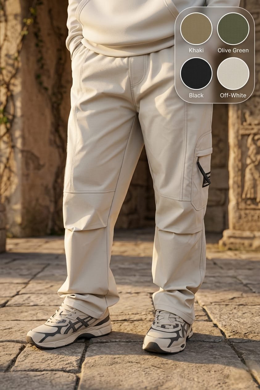 The Signature Wide-Leg Cargo Pant